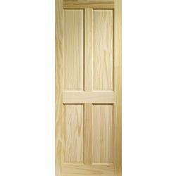 Victorian 4 Panel Clear Pine Internal Door